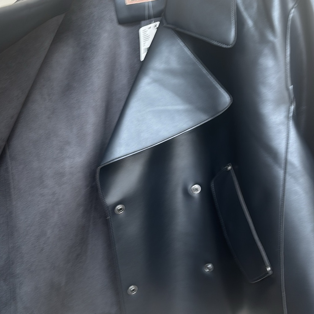 Free People We the Free Alexis Vegan Leather Jacket NWT - Picture 11 of 16